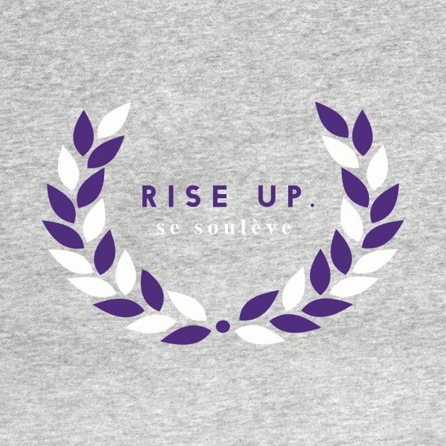 Rise Up (Lakers Colorway) T-Shirt by TheSteadfast